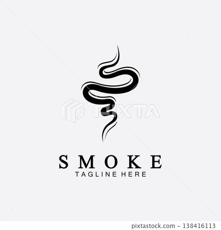 Smoke steam icon logo illustration isolated on white background,Aroma vaporize icons. Smells vector line icon, hot aroma, stink or cooking steam symbols, smelling or vapor Smoke steam icon logo illustration isolated on white background,Aroma vaporize icons. Smells vector line icon, hot aroma, stink or cooking steam symbols, smelling or vapor 138416113