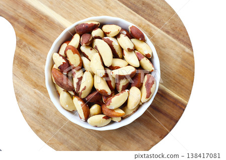Brazil nuts contain beneficial nutrients and minerals 138417081