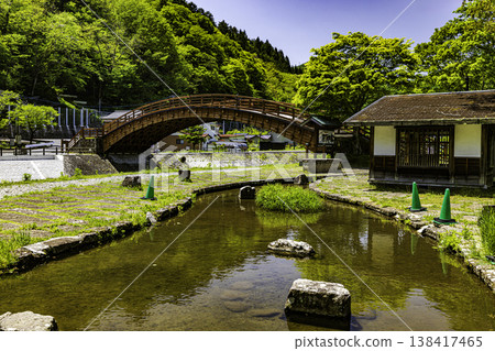 Nagano Prefecture: Narai-juku and Kiso Ohashi Bridge 138417465