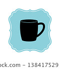 Vintage-style mug icon 138417529