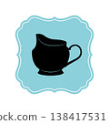 Vintage-style milk jug icon 138417531
