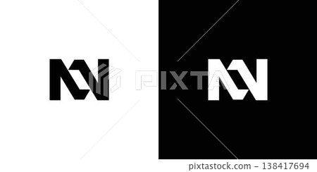 Simple and unique NN logo design Simple and unique NN logo design 138417694