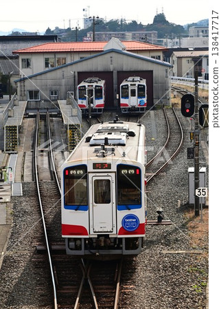 森站是三陸鐵道利雅斯線最南端的車站。 138417717