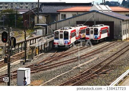 森站是三陸鐵道利雅斯線最南端的車站。 森站是三陸鐵道利雅斯線最南端的車站。 138417723