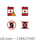 Oil drums a warning 138417945