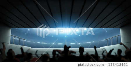 stadium, light, 3d 138418151
