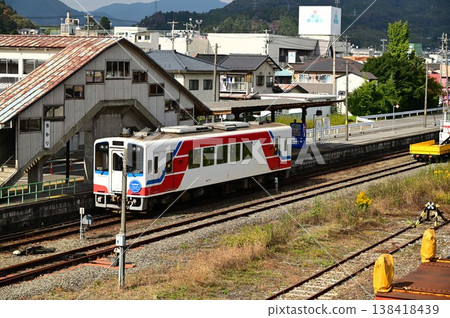 Mori Station, the southernmost station on the Sanriku Railway Rias Line Mori Station, the southernmost station on the Sanriku Railway Rias Line 138418439