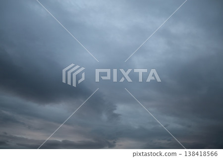 Cloudy morning sky 138418566