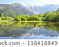 Kamikochi, fresh green 138418849