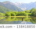 Kamikochi, fresh green 138418850