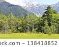 Kamikochi, fresh green 138418852