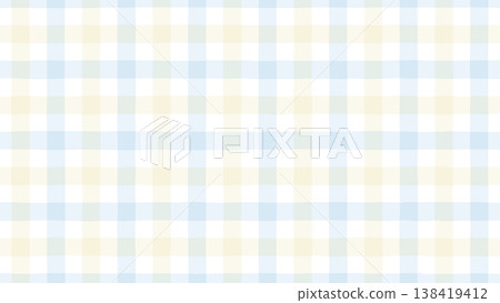 Yellow and blue seamless gingham check pattern background material Yellow and blue seamless gingham check pattern background material 138419412