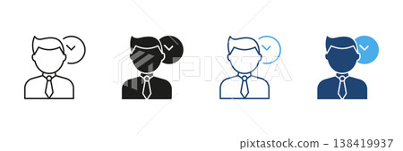 Business Professional With Checkmark Icon Set. Approval, Verification, And Confirmation Symbol Collection. Corporate Identity And Trust Representation. Isolated Vector Illustration Business Professional With Checkmark Icon Set. Approval, Verification, And Confirmation Symbol Collection. Corporate Identity And Trust Representation. Isolated Vector Illustration 138419937