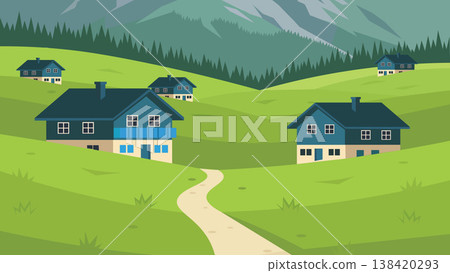 a small house in the mountains a small house in the mountains 138420293