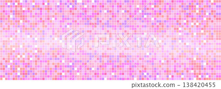 Disco pink sequin gold rose sparkle mosaic background. Retro glam disco ball shine and glitter texture bg. Shining halftone wallpaper, pop up sparkling glitter backdrop Disco pink sequin gold rose sparkle mosaic background. Retro glam disco ball shine and glitter texture bg. Shining halftone wallpaper, pop up sparkling glitter backdrop 138420455