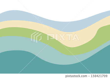 Abstract Wavy Background Abstract Wavy Background 138421709