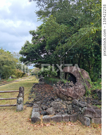 This is the entrance to Jeju Island is outdoor park. This is the entrance to Jeju Island is outdoor park. 138422258