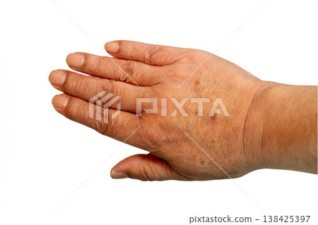 Hands of the senior generation 138425397