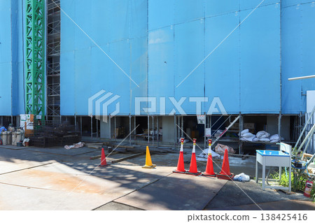 Protective sheet for construction site Protective sheet for construction site 138425416