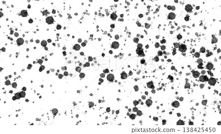 Spattered paint background with heavy black ink splatter. Hand-drawn grunge texture Spattered paint background with heavy black ink splatter. Hand-drawn grunge texture 138425450