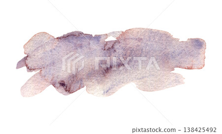 Artistic maroon purple brown gradient watercolor textured splash background. Abstract violet pink watercolour paint squiggle stain for decoration, texture, abstract water or cloud concept Artistic maroon purple brown gradient watercolor textured splash background. Abstract violet pink watercolour paint squiggle stain for decoration, texture, abstract water or cloud concept 138425492