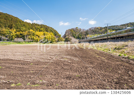 Rural scenery in Azuchi, Omihachiman City, Shiga Prefecture Rural scenery in Azuchi, Omihachiman City, Shiga Prefecture 138425606