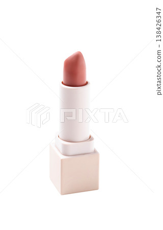 Red lipstick isolated on white background. Red lipstick isolated on white background. 138426347