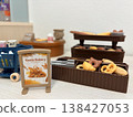Sweets from a stylish cafe 138427053