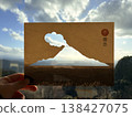 Paper and cards with writing on them 138427075