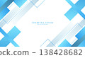 A blue geometric background material combining diagonal gradients and lines. 138428682