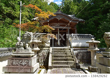 Hachiman Shrine at Oikeji Temple, Koka City, Shiga Prefecture Hachiman Shrine at Oikeji Temple, Koka City, Shiga Prefecture 138429262