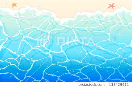 Sparkling shoreline background 2_horizontal 138429411