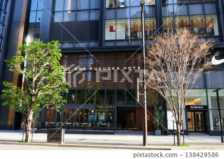 Fukuoka City and Buildings - One Building (Tenjin) 138429586