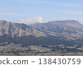 Mount Aso on a sunny day 138430759