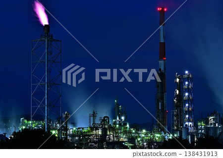 阿布施工廠夜景 138431913