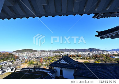 從天守閣眺望的景色 從天守閣眺望的景色 138431919