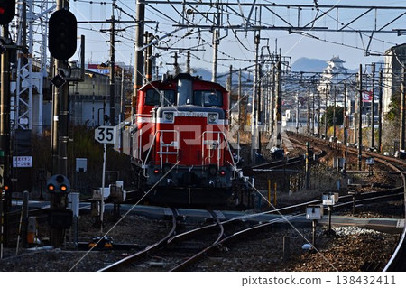 姬路城和DD51 姬路城和DD51 138432411