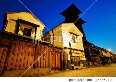 A scene from the bell-ringing street (Kawagoe City, Saitama Prefecture) A scene from the bell-ringing street (Kawagoe City, Saitama Prefecture) 138437440