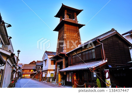 A scene from the bell-ringing street (Kawagoe City, Saitama Prefecture) 138437447