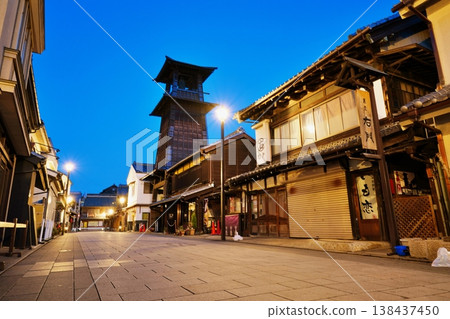 A scene from the bell-ringing street (Kawagoe City, Saitama Prefecture) A scene from the bell-ringing street (Kawagoe City, Saitama Prefecture) 138437450