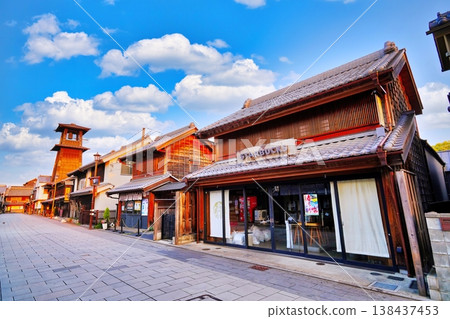 A scene from the bell-ringing street (Kawagoe City, Saitama Prefecture) A scene from the bell-ringing street (Kawagoe City, Saitama Prefecture) 138437453