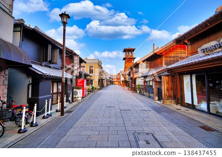 鳴鐘街的一幕(埼玉縣川越市) 鳴鐘街的一幕(埼玉縣川越市) 138437455