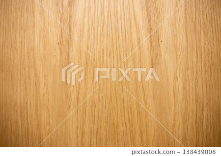Natural oak wood texture showing vertical grain pattern 138439008