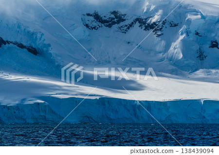 Antarctic landscape near Mikkelsen Harbour Antarctic landscape near Mikkelsen Harbour 138439094