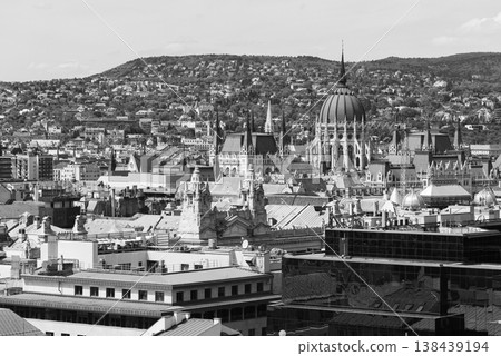 Cityscape view of Budapest, capital city of Hungary Cityscape view of Budapest, capital city of Hungary 138439194