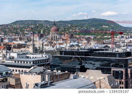 Cityscape view of Budapest, capital city of Hungary Cityscape view of Budapest, capital city of Hungary 138439197