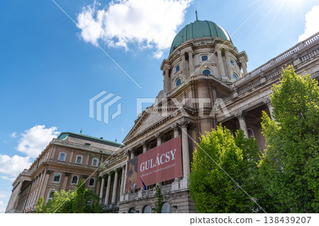 Hungarian National Gallery in the Buda Castle Royal Palace complex in Budapest, Hungary 138439207