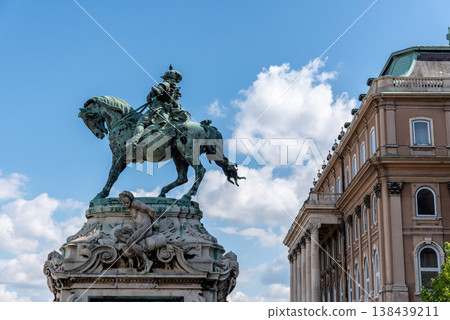 Hungarian National Gallery in the Buda Castle Royal Palace complex in Budapest, Hungary 138439211