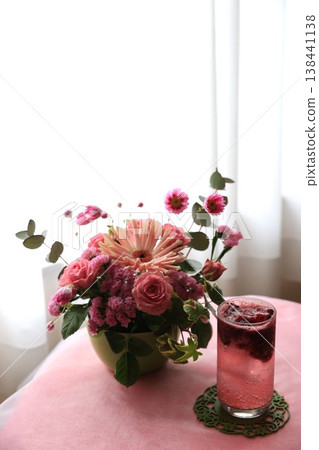 Pink flower arrangement Pink flower arrangement 138441138
