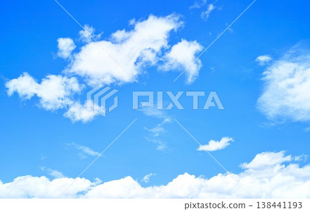 Blue sky and cloud image Blue sky and cloud image 138441193